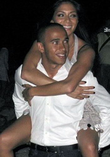 Lewis si Nicole (c) autoracingdaily.com